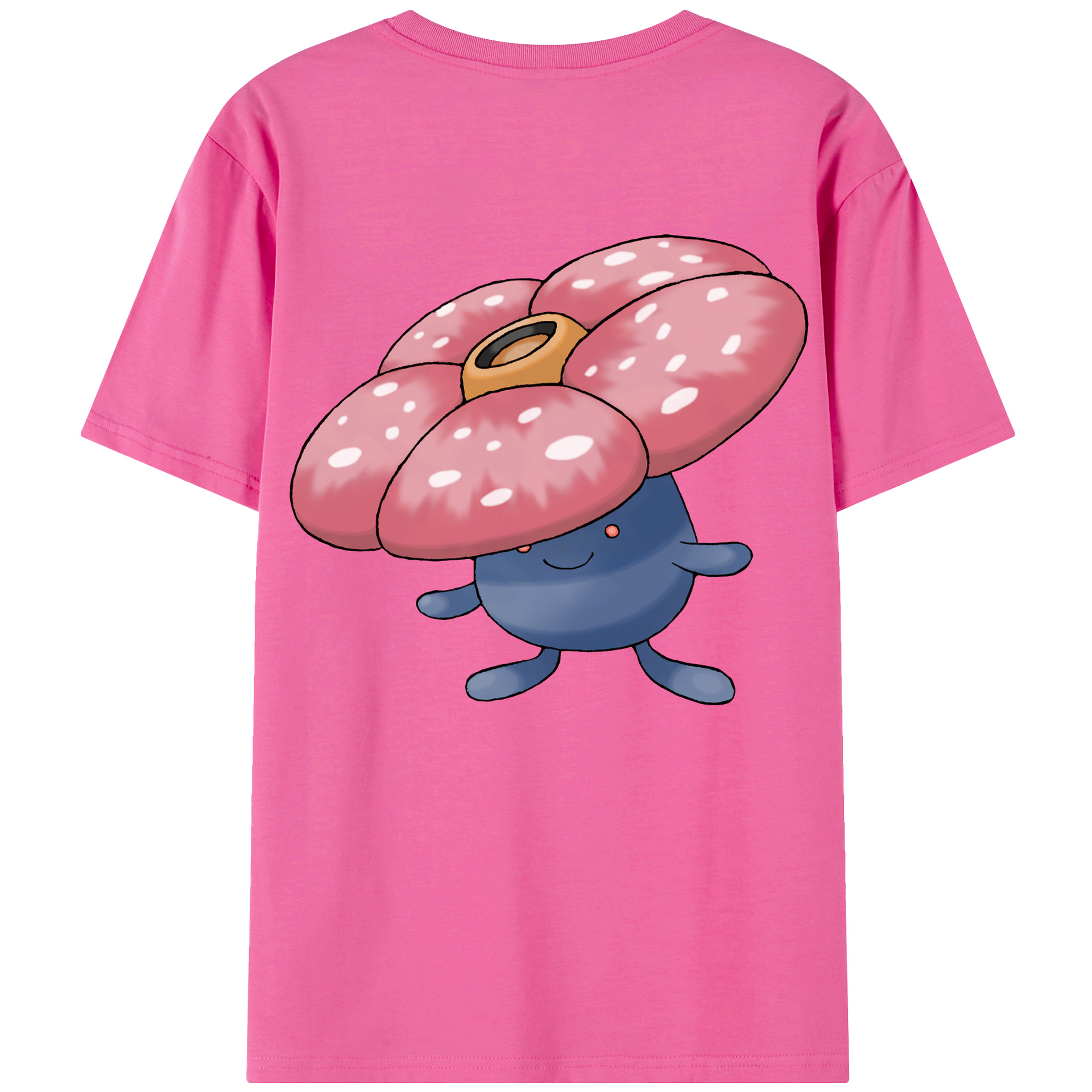 （画像用） ポケットモンスター Pokémon レディース半袖Tシャツ(バックプリント)